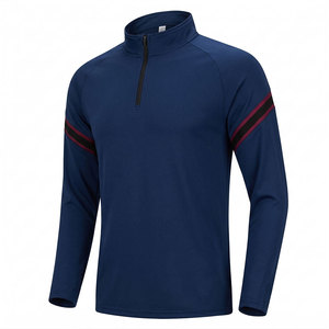Custom High Quality 100% Polyester Quick Dry Soccer Jerseys Long Sleeve Long Pants Unisex Soccer Tracksuit - Product Image 1