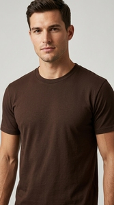 เสื้อยืดคอกลมผู้ชายแบบพื้นฐาน เนื้อผ้านุ่ม สวมใส่สบายทุกวัน - Product Image 6