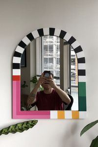 Premium Quality Decorative Resin Mirror <b>Frame</b> with <b>Antique</b> Gold Detailing for Wall Hanging - Product Image 1