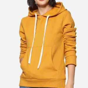 Sweat-shirt à capuche pour femme, coupe classique, poche avant, logo personnalisé, vêtements décontractés d'hiver - Product Image 3