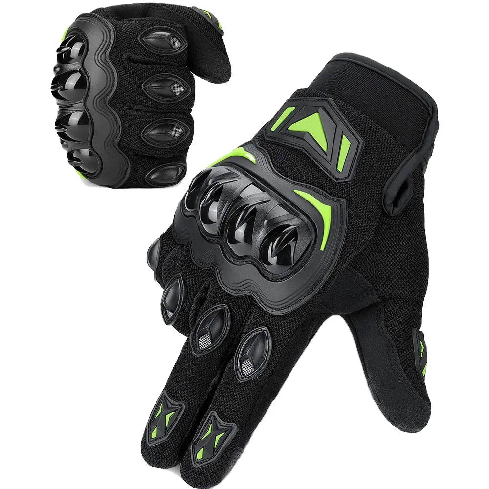 Voll finger Halb finger Motorrad handschuhe Mit Touchscreen Sport Motorrad Fahrrad handschuhe Guantes Para Motos Racing