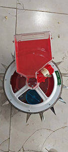 Semoir manuel à pousser pour semis et fertilisation AM-16S, 16 tiges, espacement des plantes de 10-33 cm, semoir agricole - Product Image 2