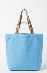 Strip Tote Bag Cotton Shopping <b>Handbag</b> Foldable Shoulder Bag for Daily Use - Product Image 6