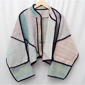 Vestes Kantha pour femmes en gros, style bohème indien fait main avec fermeture ouverte, vestes tendance - Product Image 1
