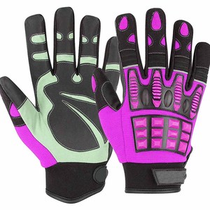 Top Quality Synthetic Leather Back Four way With Foam <b>Lamination</b> Neoprene Cuff Heat Resistant Tpr Inject Mechanic Gloves - Product Image 5