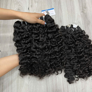 Promotion 2026 : Cheveux vierges bouclés birmans, cuticules alignées, pleine longueur (du racine à la pointe), sans nœuds, sans perte, tissage machine. - Product Image 6