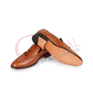 Mocasines de Cuero Genuino Hechos a Mano Personalizados, Mocasines Formales de Negocios para Oficina, Zapatos de Vestir para Hombre - Product Image 2