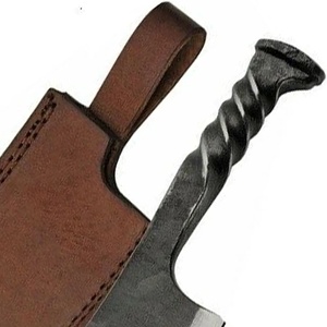 Cuchillo de Cocina Jexmoo, Hecho a Mano, Estilo Medieval, Forjado en Acero al Carbono, Multifuncional - Product Image 2