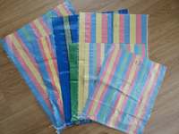 Sac de courses en plastique laminé PP avec poignée pour le marché de la Tanzanie, du Ghana, du Congo et d'Afrique