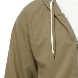 Sweat-shirt à capuche zippé en tissu bouclette léger unisexe, veste décontractée, tissu doux, vêtements confortables pour tous les jours - Product Image 5
