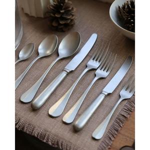 Juego de Cubiertos Plateados de Acero Inoxidable, Cucharas, Tenedores y Cuchillos de Latón, 5 Piezas, Vajilla Moderna para Mesa, Suministros para Restaurantes - Product Image 4