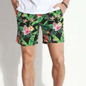 Short de bain décontracté de haute qualité, nouvelle mode, uni, séchage rapide, respirant, écologique, extensible, avec cordon de serrage - Product Image 5