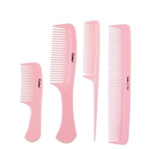 Ensemble de peignes à cheveux en plastique Widex personnalisés, lot familial de 4 pièces, durable, 12 ensembles [Code 0135] - Product Image 1