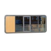 Villa préfabriquée moderne, mini-villa mobile, bureau de villégiature, maison-capsule Apple