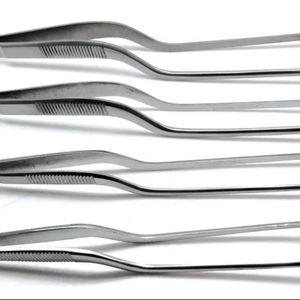 Pinzas Adson Bayonet Profesionales, Instrumento Quirúrgico Manual de Clase I, Punta Serrada, Acero Inoxidable, Certificado CE - Product Image 3