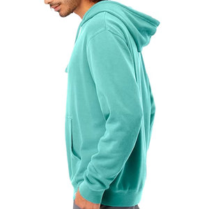Premium <b>Men's</b> Custom Logo Hoodie Thick Windproof <b>Thermal</b> Pullover Sweatshirt Regular Fit Cotton Knitted Casual Hoodie - Product Image 5