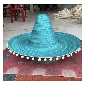 Mexico <b>Hat</b> <b>Straw</b> produced from natural <b>straw</b> weaving for outdoor events sun shade and festive styling Vietnam - Product Image 4
