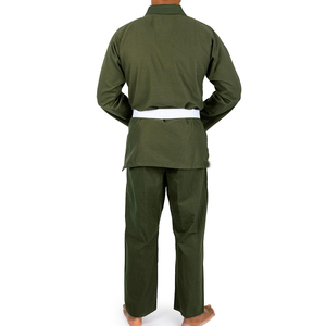 BJJ GI Uniform / Brazilian Jiu Jitsu Uniform / High Quality 100% Cotton Customized Sizing and Embroidered Logos Brazilian Suits - Product Image 2