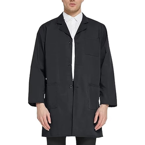 Batas de Laboratorio Blancas de Alta Calidad, Manga Larga, Uniformes Médicos OEM para Doctores, Uniformes de Enfermería para Personal de Hospital - Product Image 5