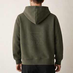Sweat-shirt à capuche unisexe surdimensionné en molleton 100 % coton, style streetwear, avec motif personnalisé, idéal pour l'hiver - Product Image 5