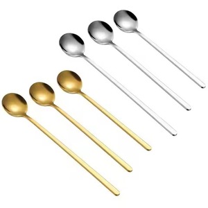 Elegant Metal Tea <b>Spoon</b> Stainless Steel Coffee <b>Spoon</b> Sugar <b>Spoon</b> Dessert <b>Spoon</b> Kitchen Dining <b>Table</b> Cutlery Set Premium Finish - Product Image 5