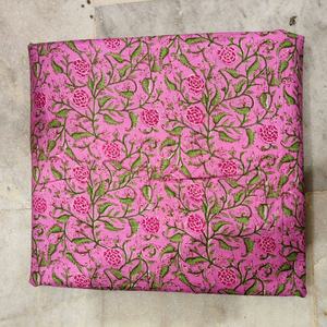 Tela Ligera de Algodón Cambric Jaipuri Tradicional con Estampado de Bloques 60x60 para Manualidades, Cortinas y Niños - Product Image 6