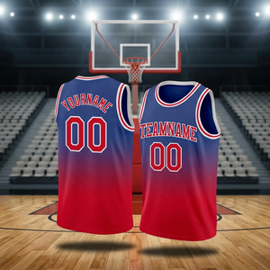 Maillot de basket sublimé personnalisé, noir et rouge, sans manches, coupe athlétique, uniforme de basket - Product Image 4