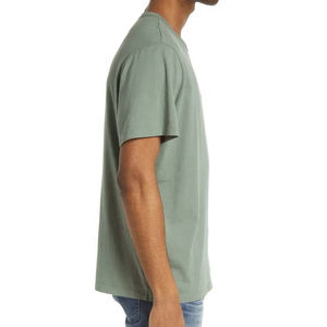 Camiseta de Hombre de Alta Calidad 100% Algodón con Impresión de Logotipo Personalizado, Secado Rápido, Transpirable, Informal, al por Mayor - Product Image 3