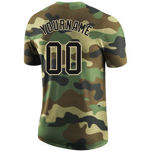 Maillot de baseball camouflage personnalisé à succès, uniforme d'équipe sublimé, 100 % polyester, vêtements de sport pour hommes, OEM ODM - Product Image 4