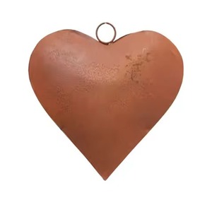 Vintage Finish Metal Heart Christmas <b>Tree</b> <b>Ornament</b> Holiday Hanging Decor for Home Styling - Product Image 2