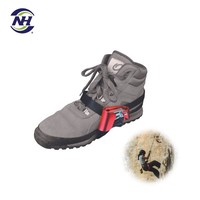 Équipement d'alpinisme, équipement de tyrolienne, matériel d'escalade, accessoires de randonnée, ascenseur de corde en aluminium 13 mm pour pied gauche, taille 8, capacité 100 kg, sûr