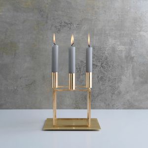 Handmade Solid <b>Brass</b> <b>Candle</b> <b>Holder</b> Decorative <b>Brass</b> Candlestick <b>Holder</b> Luxury Table Centerpiece Home Decor - Product Image 4