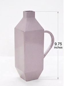 แจกันดอกไม้ทรงโต๊ะแฟนซีสำหรับบ้านหรูหราแจกันดอกไม้สีโบราณเคลือบผง - Product Image 6