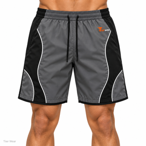 <b>Mens</b> Windbreaker <b>Shorts</b> Streetwear durable <b>woven</b> fabric Athletic Casual <b>Short</b> Pants oversized street fit for urban streetwear - Product Image 5