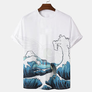 T-shirt personnalisé pour homme en coton, tissu premium, tee-shirt uni, vente en gros, fournisseur de vêtements de sport - Product Image 1