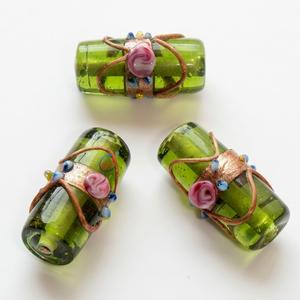 Cuentas de Vidrio de Murano de Colores Surtidos, Hechas a Mano, Sueltas, para Manualidades, Decoración de Pasteles de Boda, Suministros para Hacer Joyería - Product Image 2