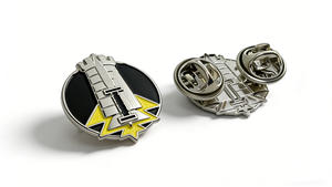 Badge en métal personnalisé style Dragon ailé, moulé sous pression, sans nickel, avec attache épingle de sûreté, fait main, tendance - Product Image 4