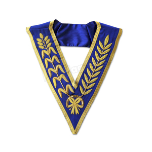 Masonic Regalia Blue Lodge 14th Degree <b>Collars</b> Set of 9 <b>Collars</b> Machine Embroidered Customized Top Quality 2026 Officer <b>Collars</b> - Product Image 4