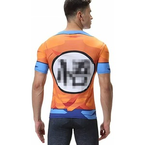 Camiseta Deportiva de Compresión para Hombre, Personalizada, 100% Algodón, Manga Corta, Corte Holgado, Ecológica, de Secado Rápido y Antiarrugas - Product Image 2