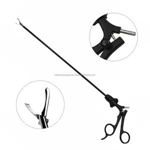 Pinza de Presión Laparoscópica Recta, Atraumática, de Acero Inoxidable, Autoclavable, Instrumento Quirúrgico - Product Image 1