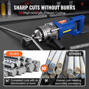 Lame per Tagliabarre Elettriche, 6 Pezzi, Diametro di Taglio 16mm (5/8 Pollici), HRC58-60, Lame Idrauliche Industriali per Barre d'Armatura - Product Image 4