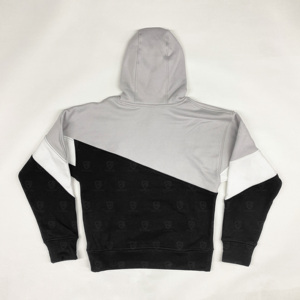 Sweat-shirts et sweats à capuche streetwear unis pour hommes, en coton épais, coupe oversize à épaules tombantes, personnalisables avec logo, pour la vente en gros - Product Image 4