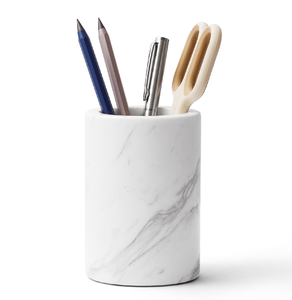 Portalápices de Mármol Hecho a Mano, Estilo Decorativo, Porta Regalos, Producto Promocional para Oficina, Almacenamiento de Papelería, Artesanía en Oferta - Product Image 1