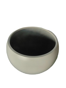Pot de fleurs circulaire moderne et classique en fibre de verre léger et durable pour suspension extérieure et usage domestique - Product Image 6