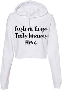 Sudadera Corta con Capucha para Mujer, Corte Holgado, con Puños Acanalados, Tejido de Mezcla de Algodón Suave para Comodidad Diaria - Product Image 4