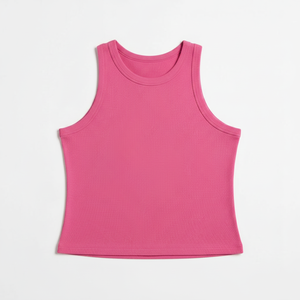 Camiseta sin mangas para mujer al por mayor, corte holgado, tacto suave, ropa casual de verano, producción OEM - Product Image 3