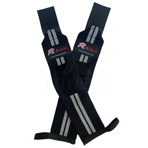 ผ้าพันข้อมือยกน้ำหนักแบบปรับได้พร้อมโลโก้สั่งทำพิเศษสำหรับออกกำลังกายและเพาะกาย - Product Image 3