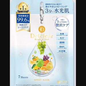 Masque en feuille décolorant et éclaircissant MEISHOKU Detclear - Product Image 1