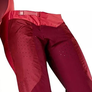 Ensemble maillot et pantalon de motocross rouge pour homme, manches longues, color-block, séchage rapide, vêtements de course moto toutes saisons, en vente - Product Image 5