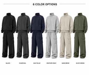 Customized Unisex Casual Baggy Tracksuit High Quality Breathable Quick Dry Polyester/Cotton Wholesale Bulk Custom Logo OEM Men - Product Image 6